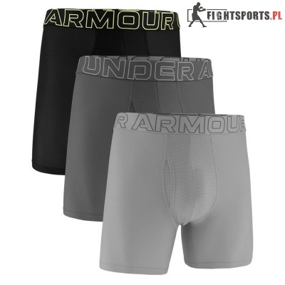 UNDER ARMOUR BOKSERKI PERFORMANCE TECH MESH 6IN 3 PACK 069