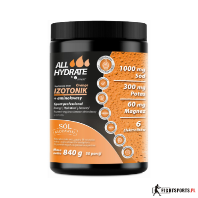 ALINESS ALLHYDRATE IZOTONIK ORANGE + AMINOKWASY 840g