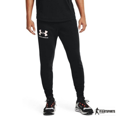 UNDER ARMOUR SPODNIE DRESOWE RIVAL TERRY JOGGER 001