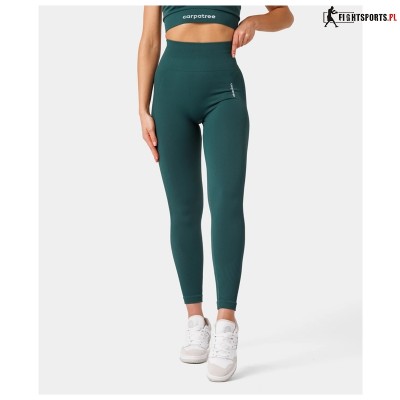 CARPATREE LEGGINSY BEZSZWOWE ALLURE FOREST GREEN BUTELKOWA ZIELEŃ