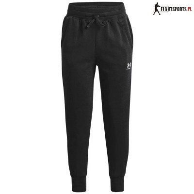 UNDER ARMOUR SPODNIE DZIEWCZĘCE RIVAL FLEECE JOGGERS 001