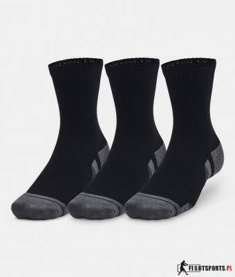 UNDER ARMOUR SKARPETKI PERFORMANCE COTTON MID CREW 001