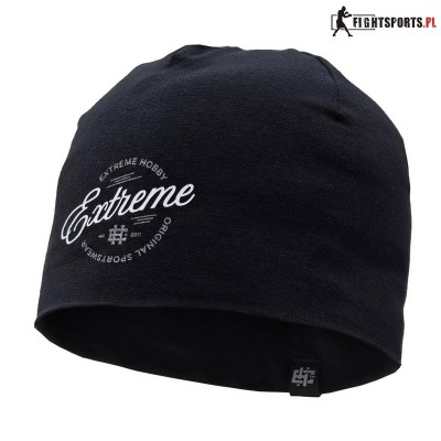 EXTREME HOBBY CIENKA CZAPKA CLUSTER BLACK
