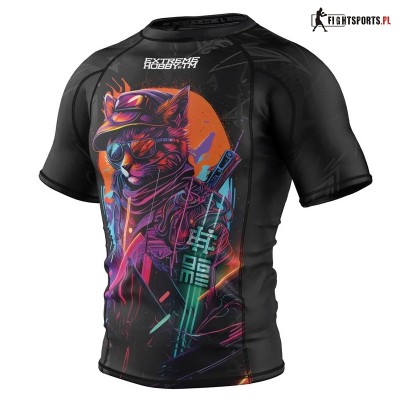 EXTREME HOBBY KOSZULKA RASHGUARD CYBER CAT