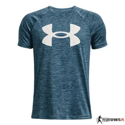 UNDER ARMOUR KOSZULKA CHŁOPIĘCA TECH BIG LOGO TWIST 414