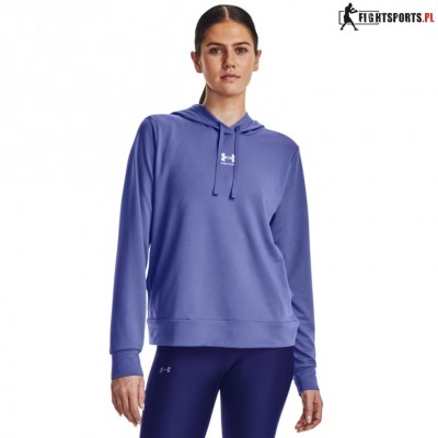 UNDER ARMOUR BLUZA RIVAL TERRY HOODIE FIOLET