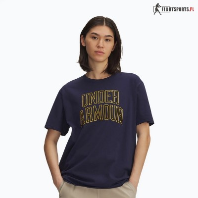 UNDER ARMOUR KOSZULKA DAMSKA OVERSIZE CAMPUS 410