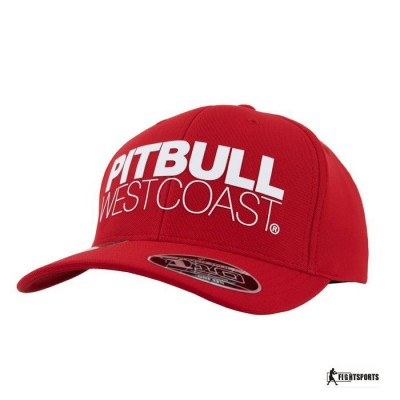 PIT BULL CZAPKA Z DASZKIEM SNAPBACK CLASSIC SEASCAPE RED