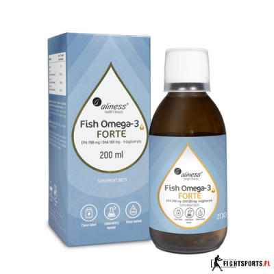 ALINESS FISH OMEGA 3 FORTE TRÓJGLICERYDY 200ml