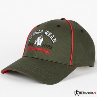 GORILLA WEAR CZAPKA Z DASZKIEM LUGO ARMY GREEN