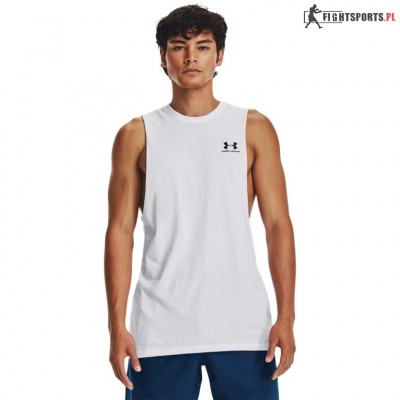 UNDER ARMOUR TANK TOP LEFT CHEST CUT OFF 100