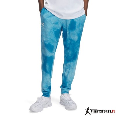 UNDER ARMOUR SPODNIE DRESOWE RIVAL TERRY AOP 452
